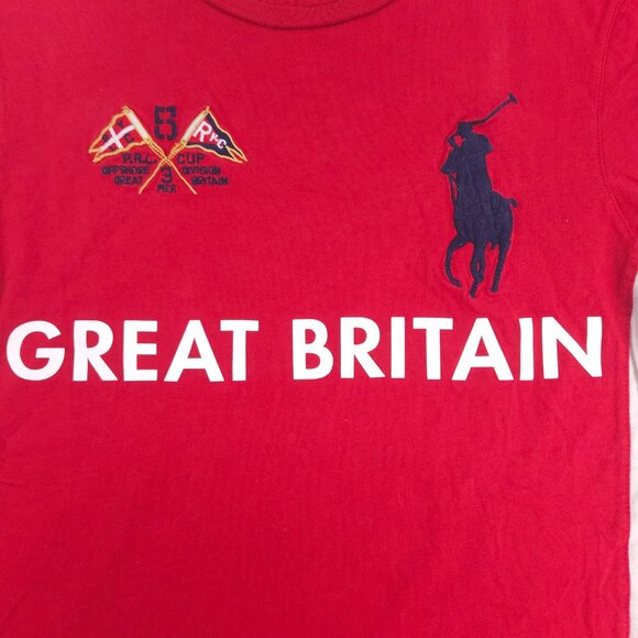 Polo Ralph Lauren Great Britain TShirt Men’s S 2014 Ocean Challenge Chief Keef - Picture 3 of 12